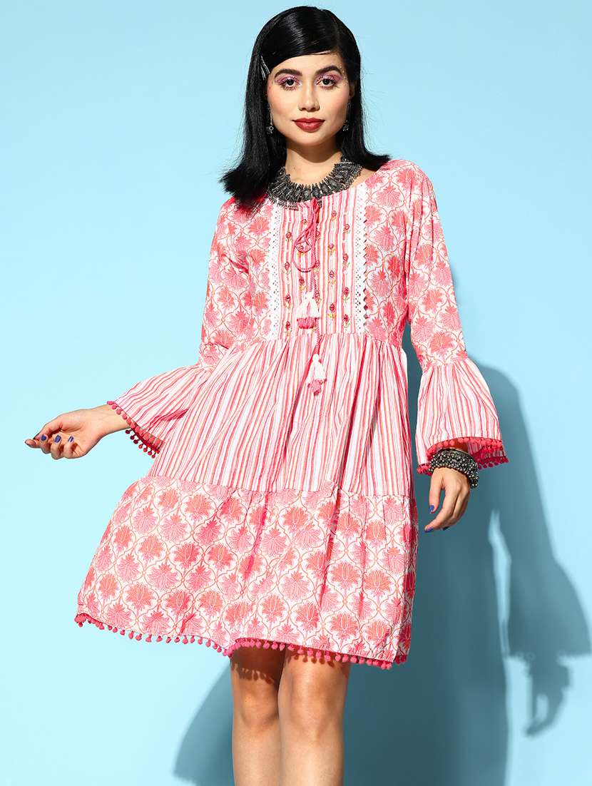 women's tiered dress mini dress