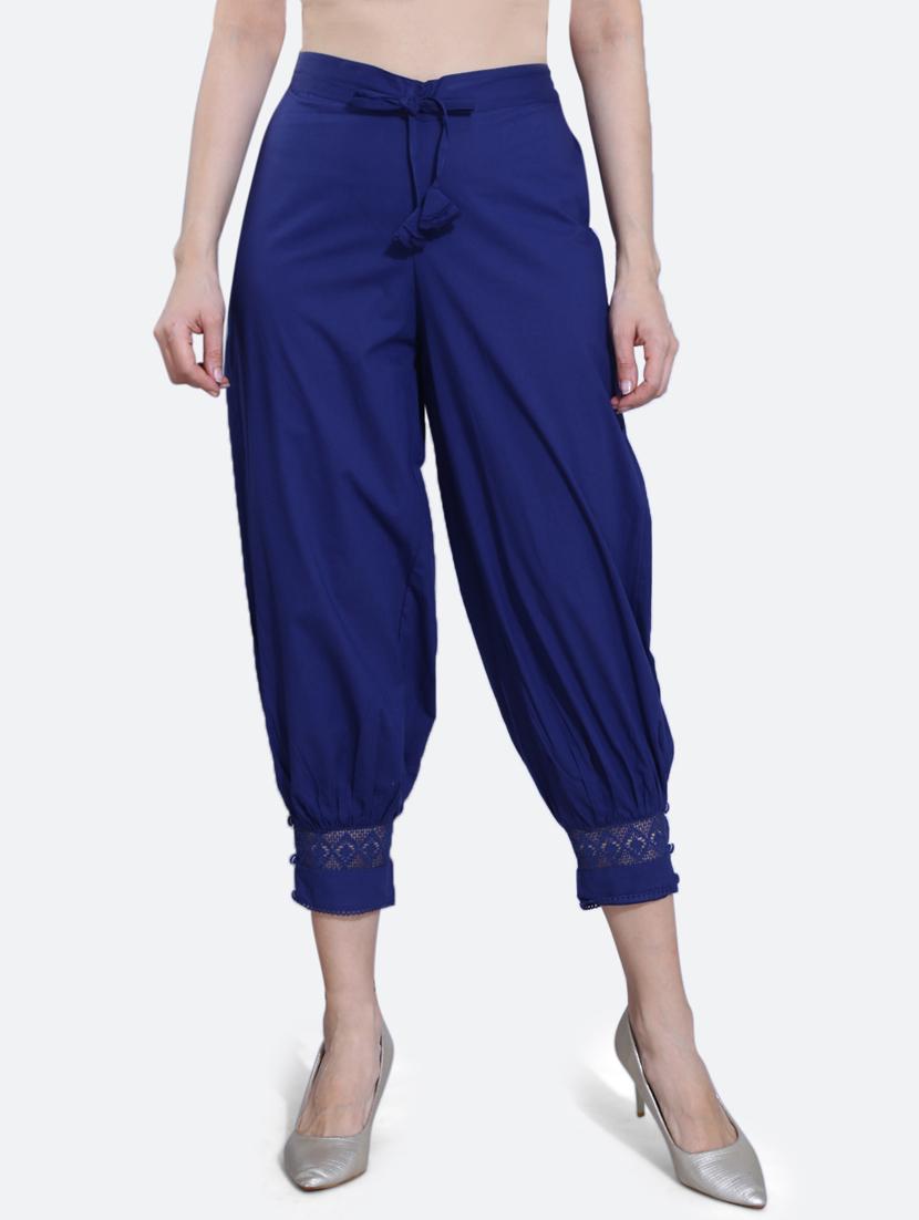 mid rise solid cropped trouser - 20002543 - Zoom Image - 0