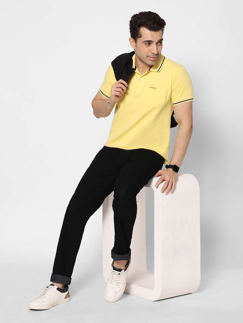 mens slim fit plain jeans - 20005534 - Standard Image - 4