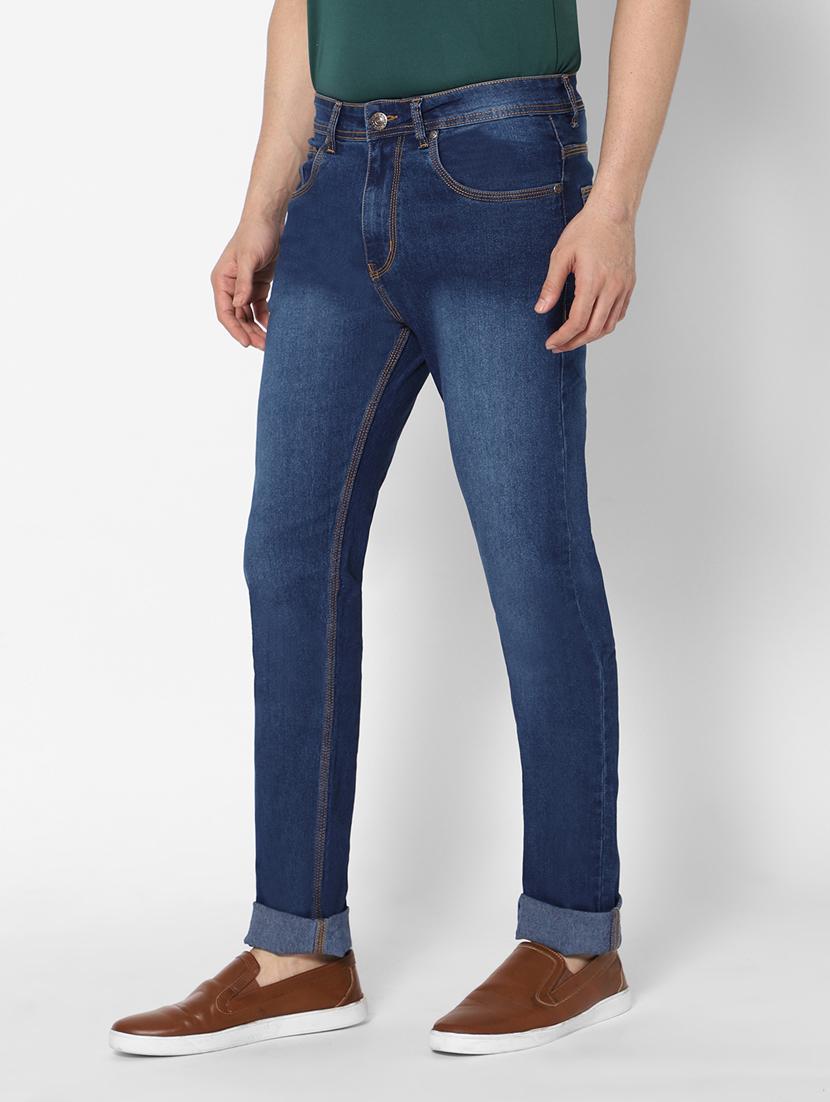 mens slim fit plain jeans - 20005544 - Standard Image - 1
