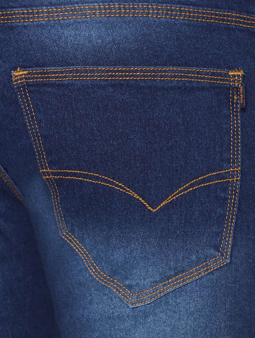 mens slim fit plain jeans - 20005548 -  Standard Image - 4