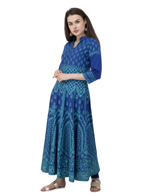 women's flared kurta - 20007185 - Standard Image - 0