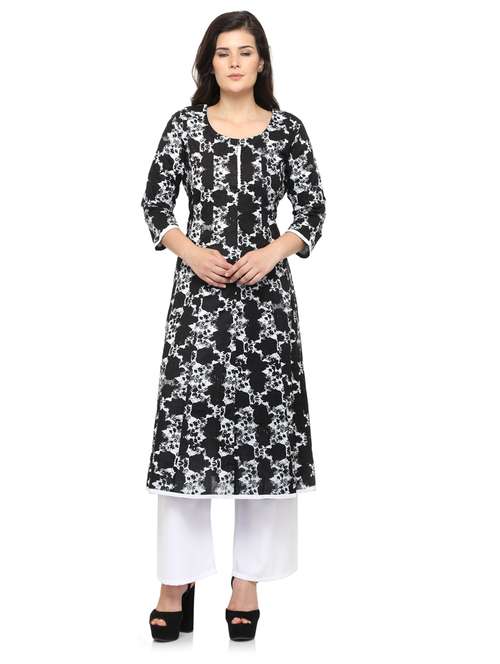 women's flared kurta - 20007188 - Standard Image - 0