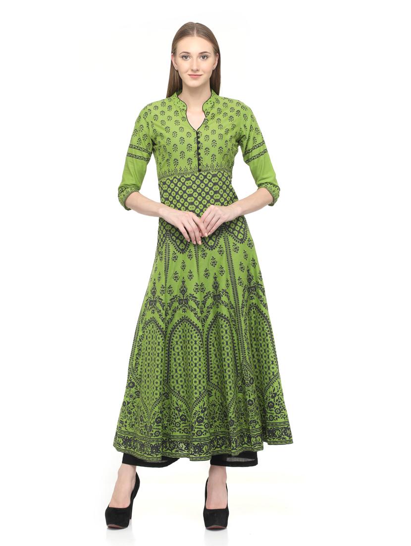 women's flared kurta - 20007189 - Zoom Image - 0