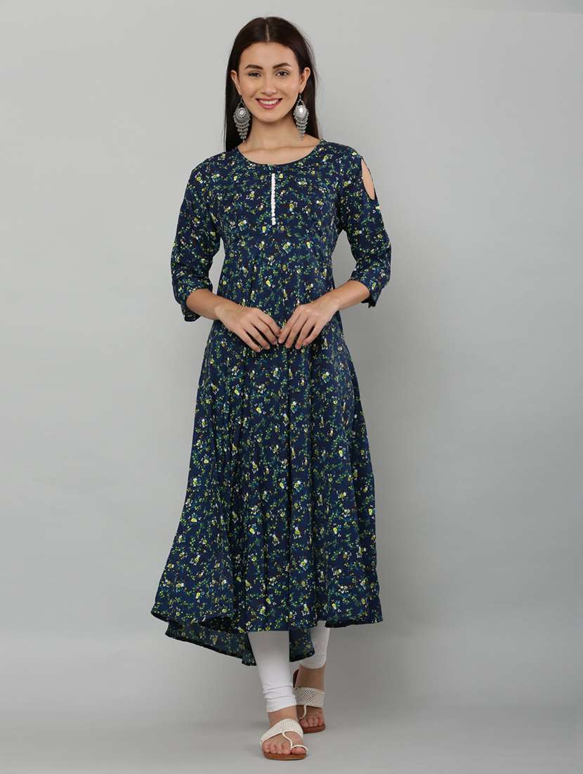 women's flared kurta