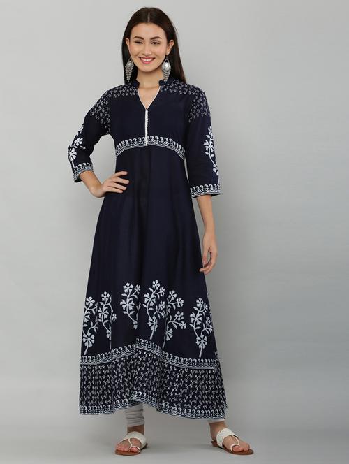 women's a-line kurta - 20007234 -  Standard Image - 0