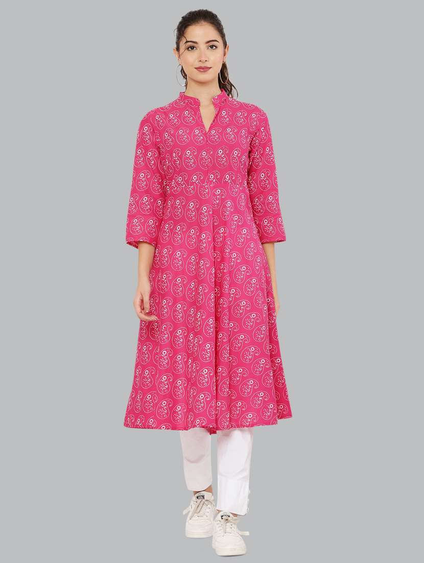 women's flared kurta - 20007237 - Zoom Image - 0