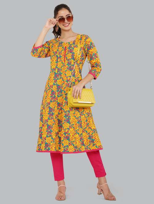 women's a-line kurta - 20007238 - Standard Image - 0