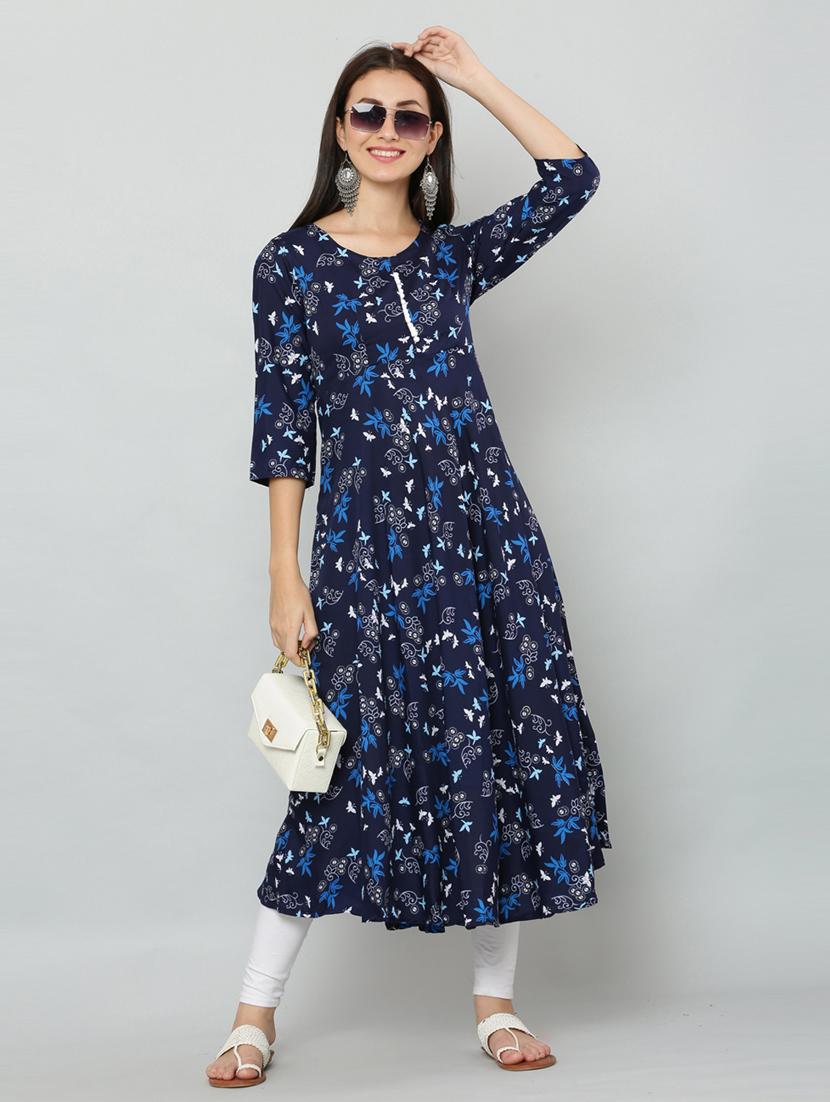 women's flared kurta - 20007244 -  Zoom Image - 0