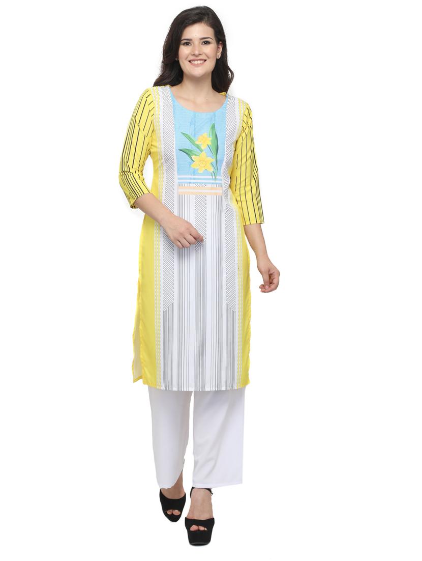 women's straight kurta - 20007278 - Zoom Image - 0