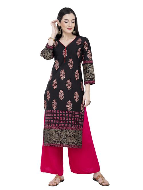 women's straight kurta - 20007298 - Standard Image - 0