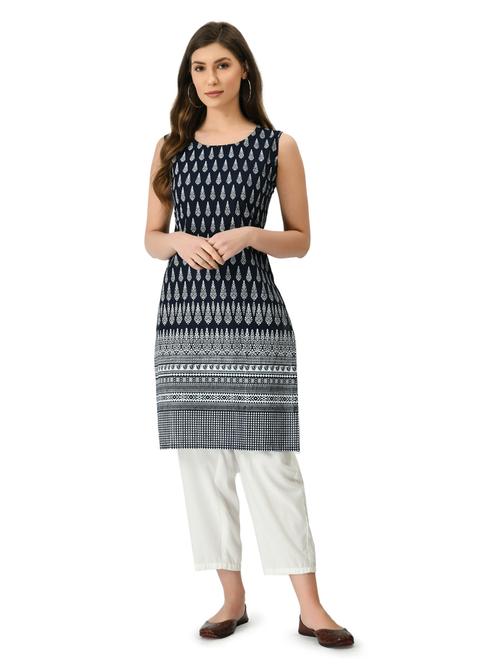 women's straight kurta - 20007303 - Standard Image - 0