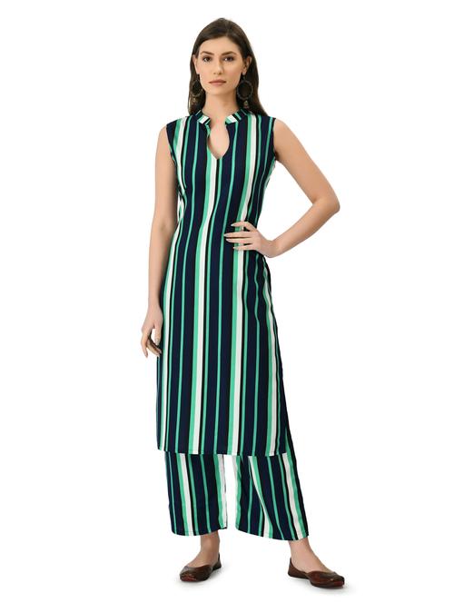women's front slit kurta - 20007305 - Standard Image - 0