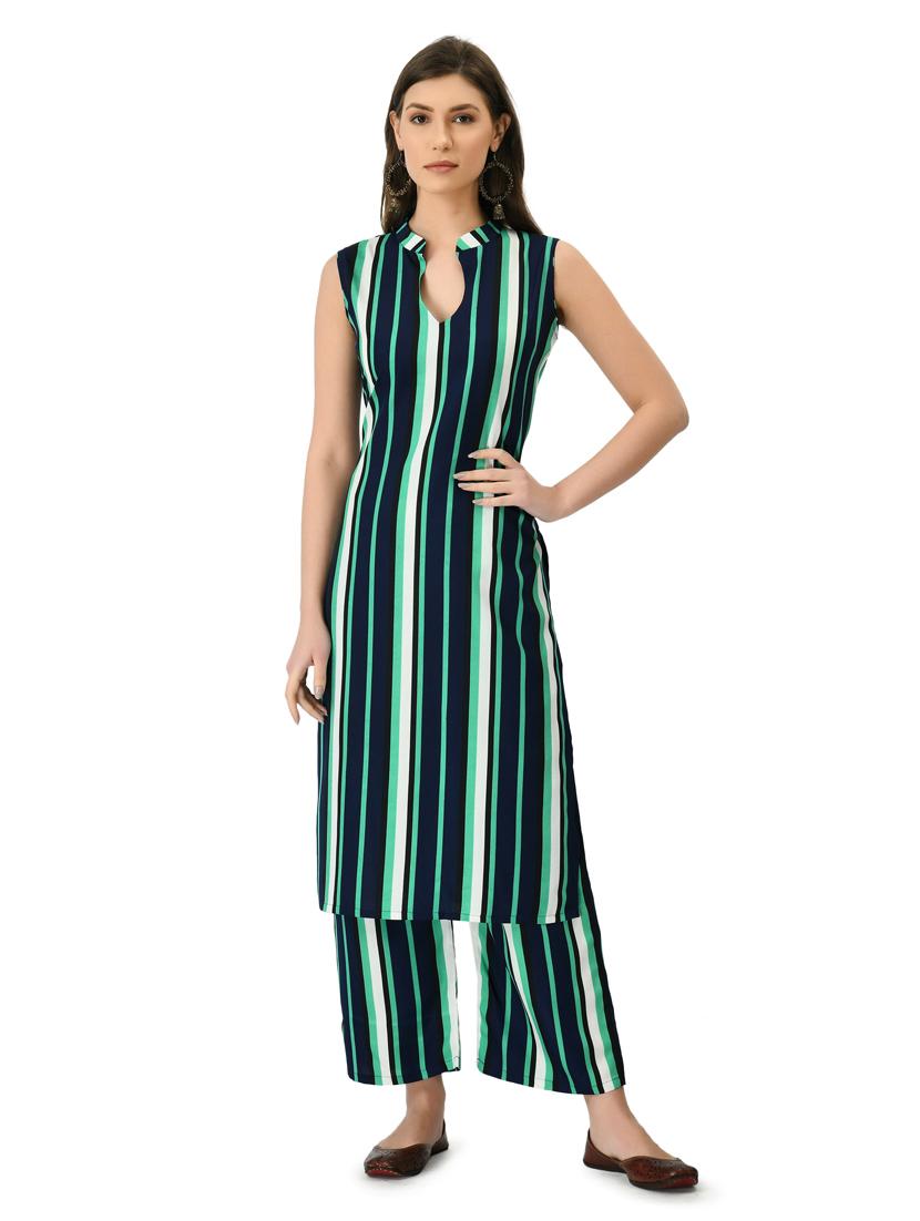 women's front slit kurta - 20007305 - Zoom Image - 0