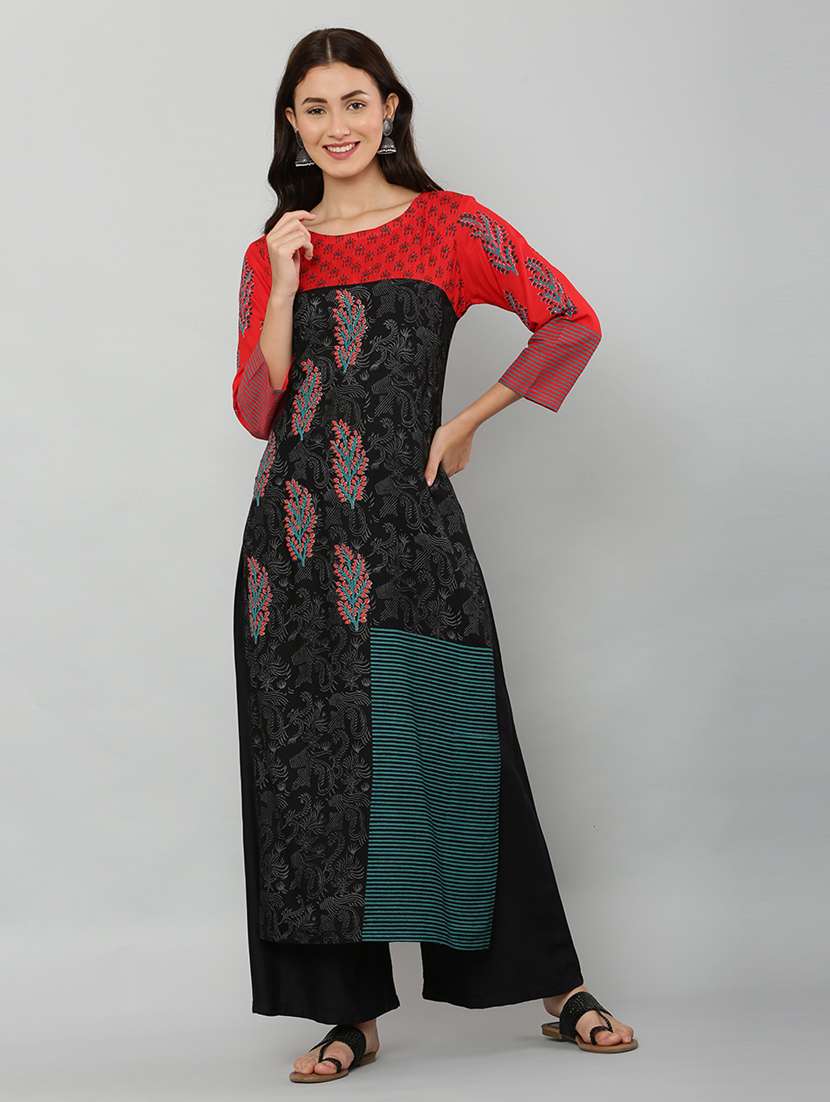 women's straight kurta - 20007306 - Zoom Image - 0
