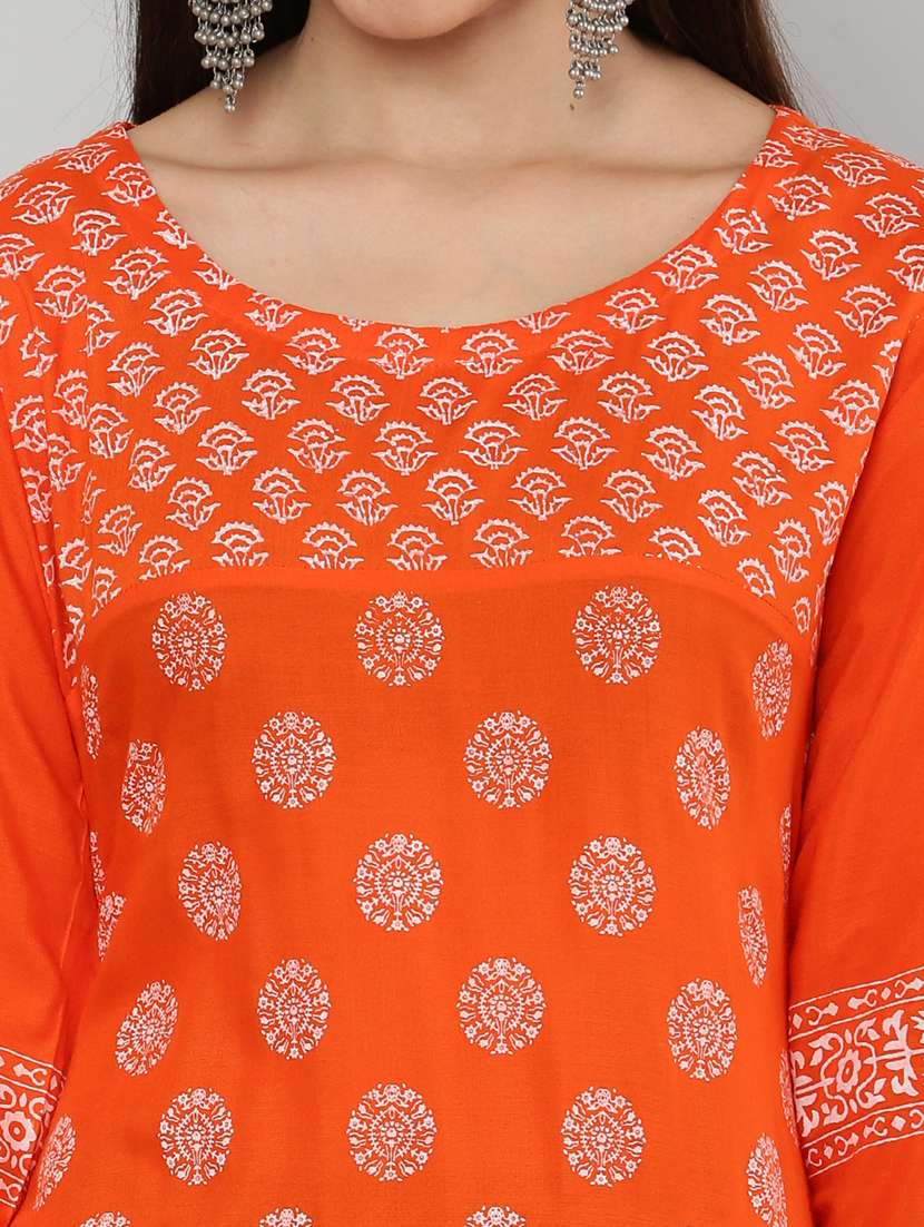 women's straight kurta - 20007318 - Standard Image - 6