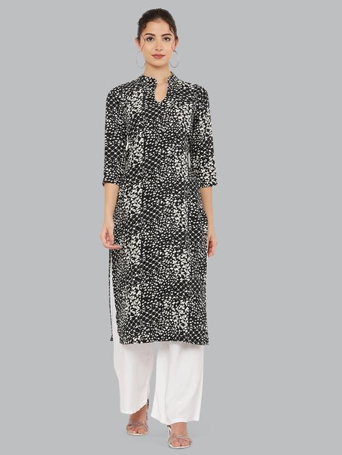 women's straight kurta - 20007324 -  Standard Image - 0