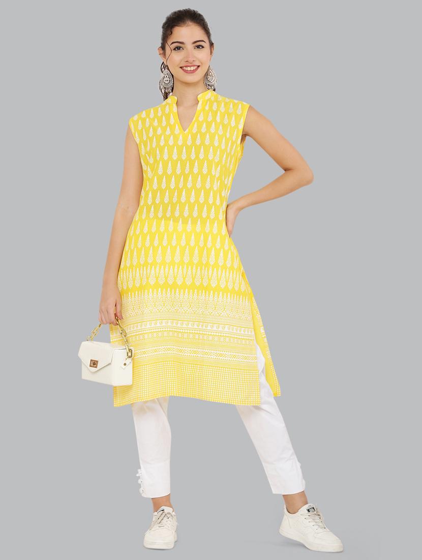 women's straight kurta - 20007326 -  Zoom Image - 0