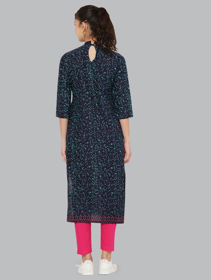 women's straight kurta - 20007330 - Standard Image - 4
