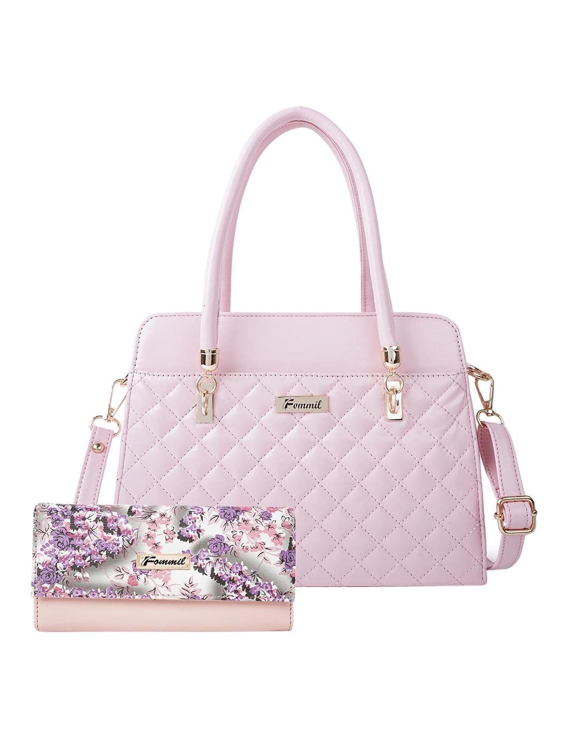 multi colored leatherette (pu) handbag combo - 20007497 - Zoom Image - 0