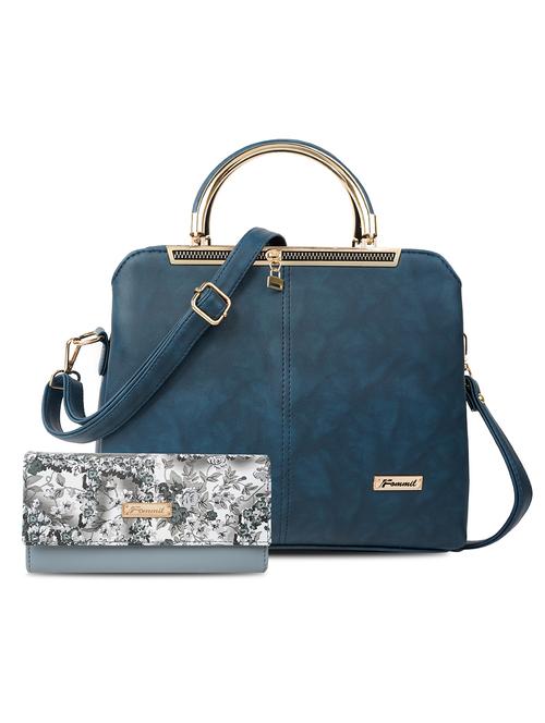 multi color leatherette (pu)  handbag combo - 20007504 -  Standard Image - 0