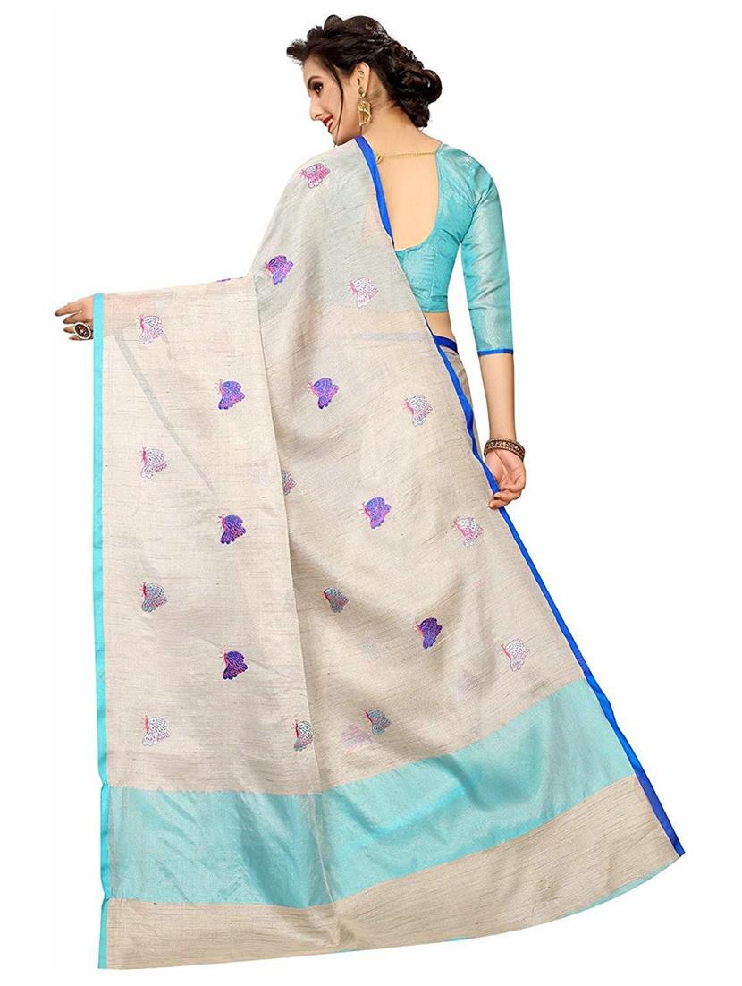 self design woven saree - 20008005 - Standard Image - 1