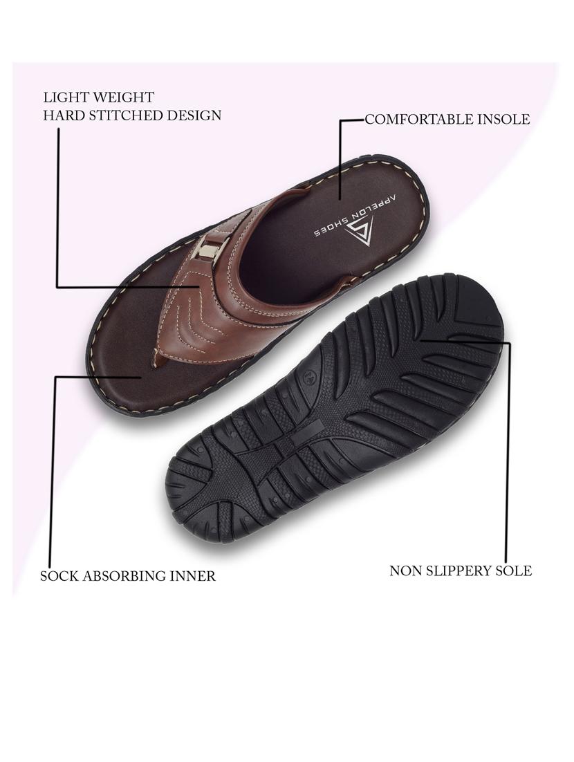 appelon men���s toe separator slipper - 20008695 - Standard Image - 4