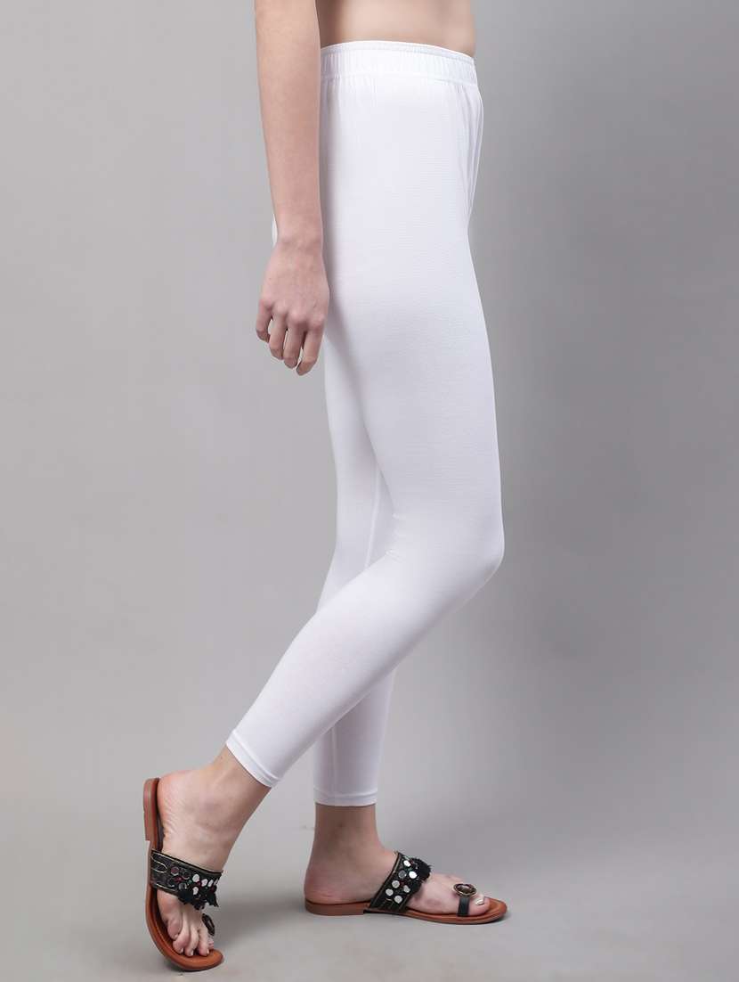 pack of 2 cotton leggings - 20009368 -  Standard Image - 1