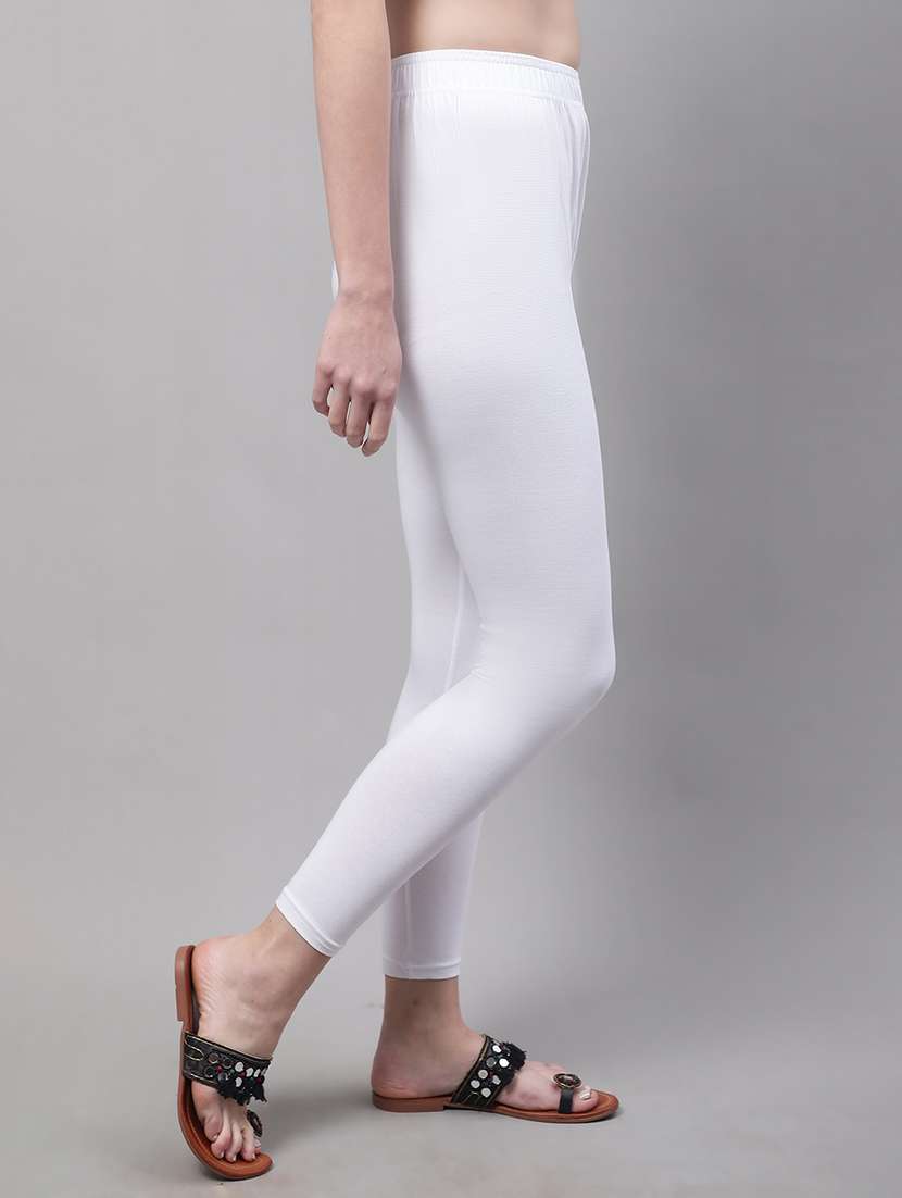 pack of 2 cotton leggings - 20009372 -  Standard Image - 4