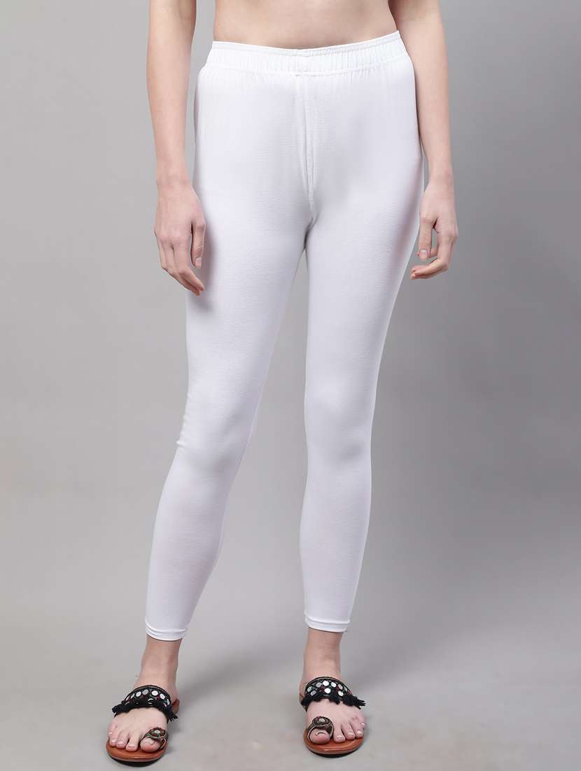pack of 2 cotton leggings - 20009393 -  Standard Image - 1