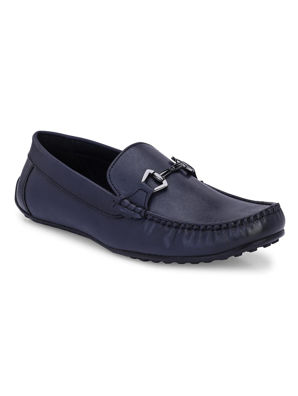 blue solid slip on loafer - 20009657 - Zoom Image - 0