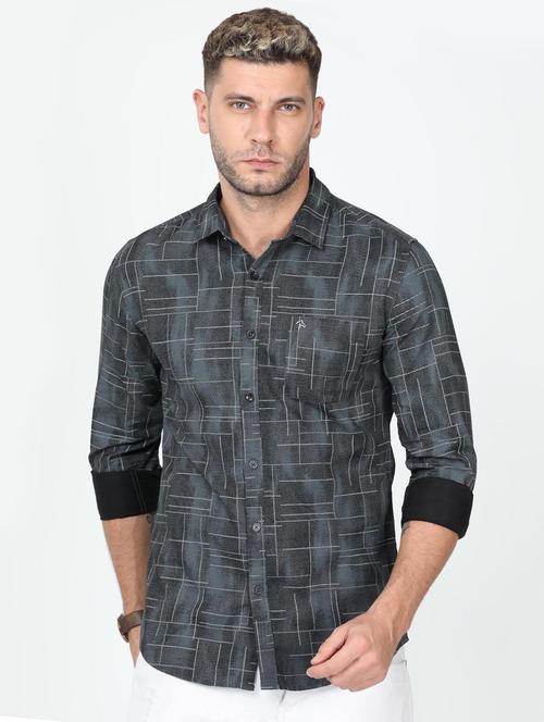 mens printed casual shirt - 20010517 -  Standard Image - 0