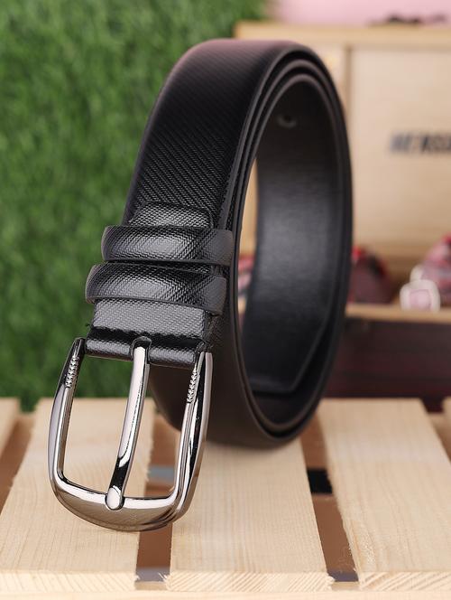 black leather belt - 20011410 - Standard Image - 0