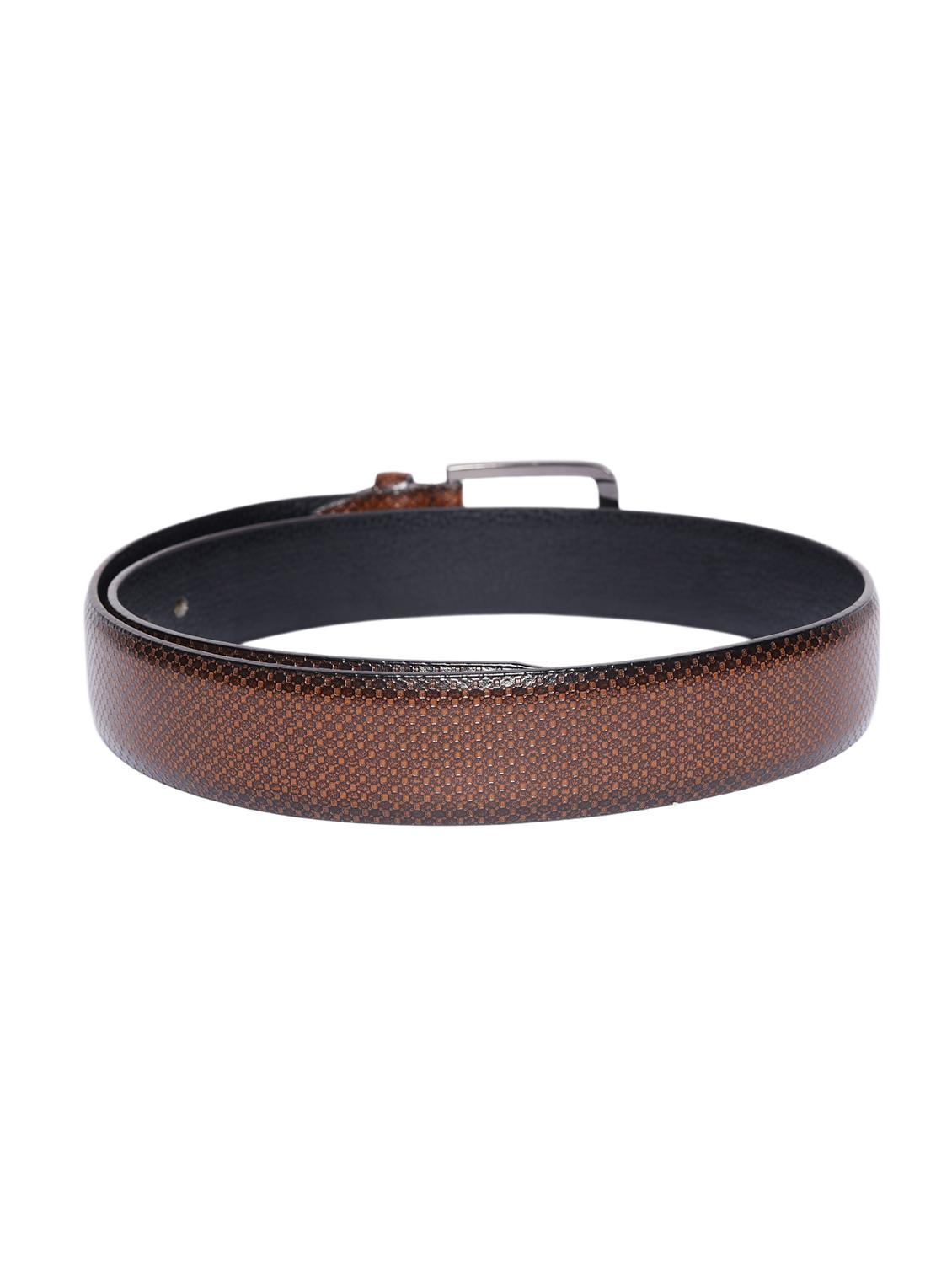 men brown leather belt - 20011420 - Standard Image - 4