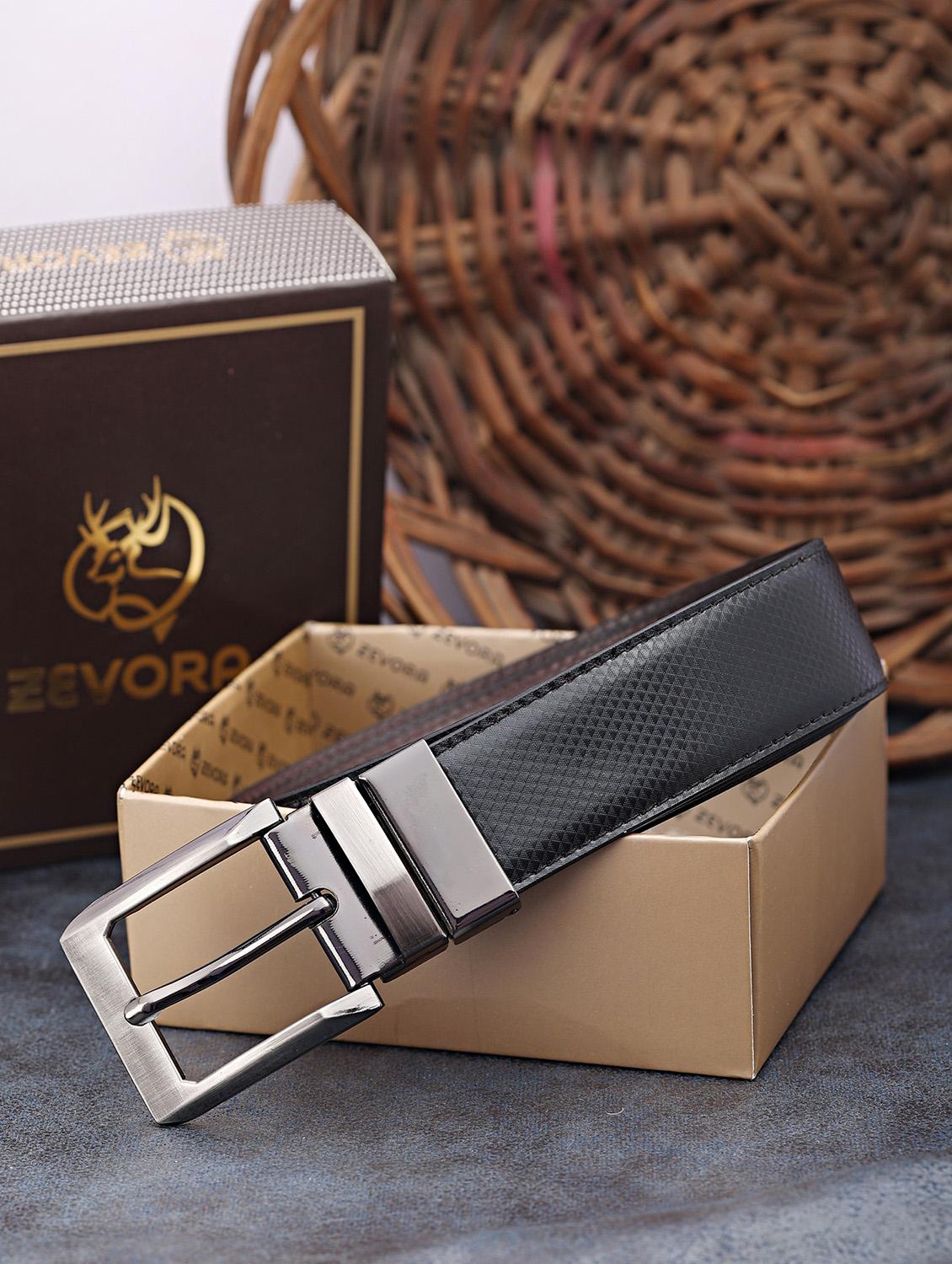 men black leather belt - 20011520 - Standard Image - 1