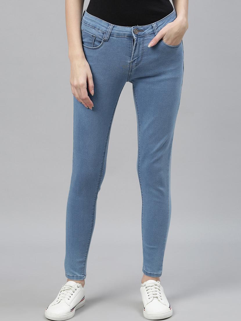 women's plain slim fit jeans - 20011580 - Zoom Image - 0