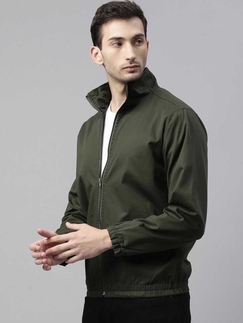 green denim casual jacket - 20011607 - Standard Image - 1