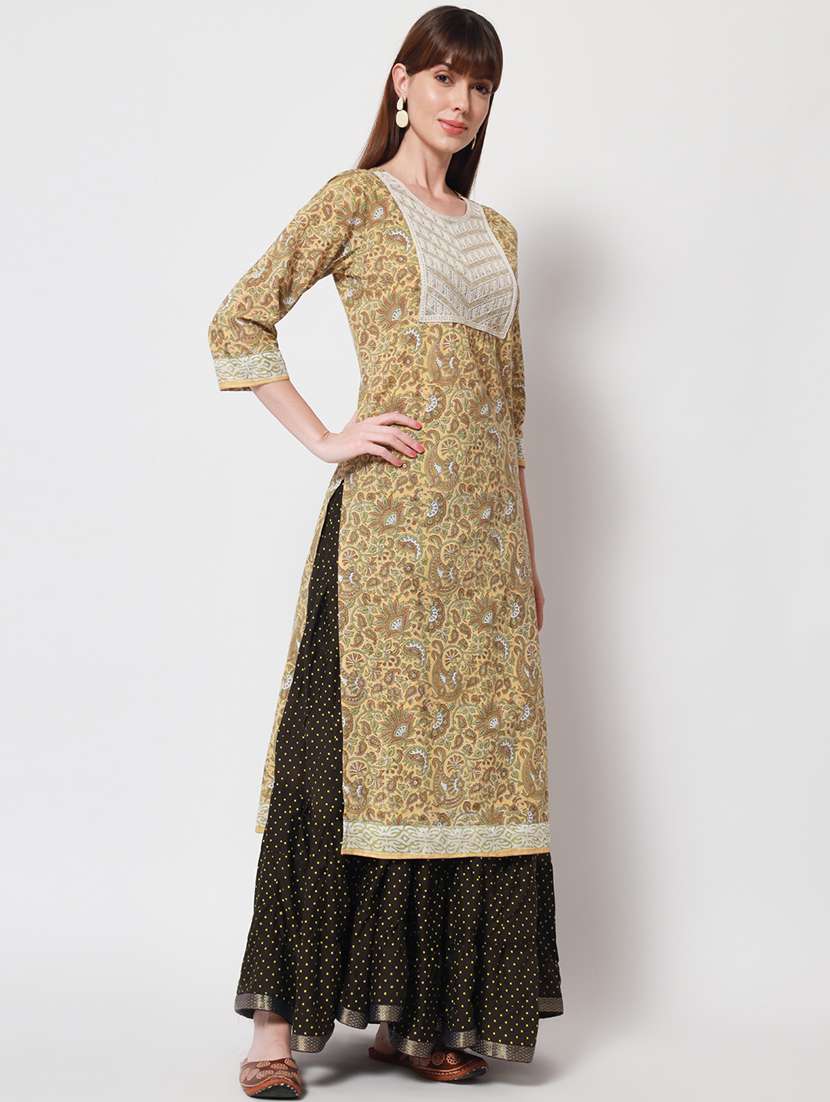 Women's Straight Kurta - 20011858 -  Standard Image - 1