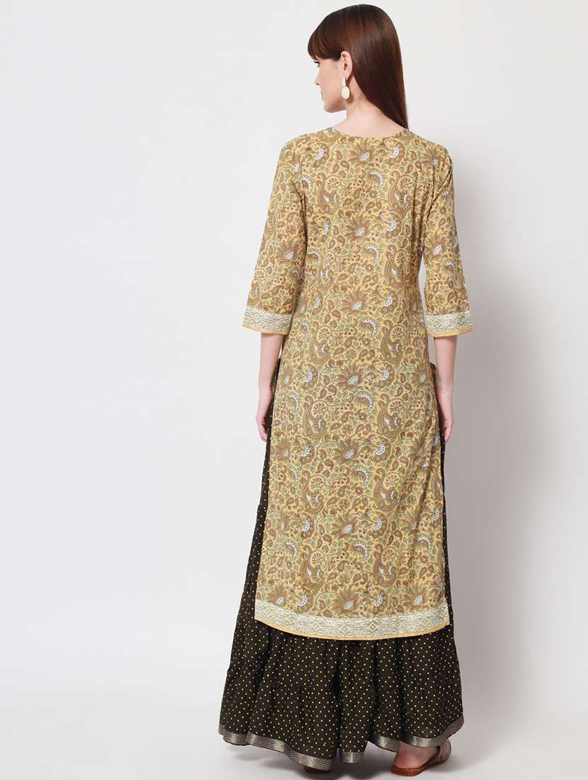 Women's Straight Kurta - 20011858 -  Standard Image - 4