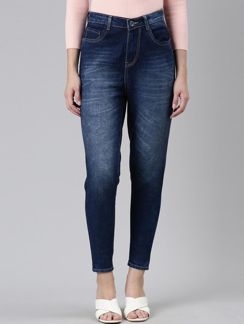 women's plain slim fit jeans