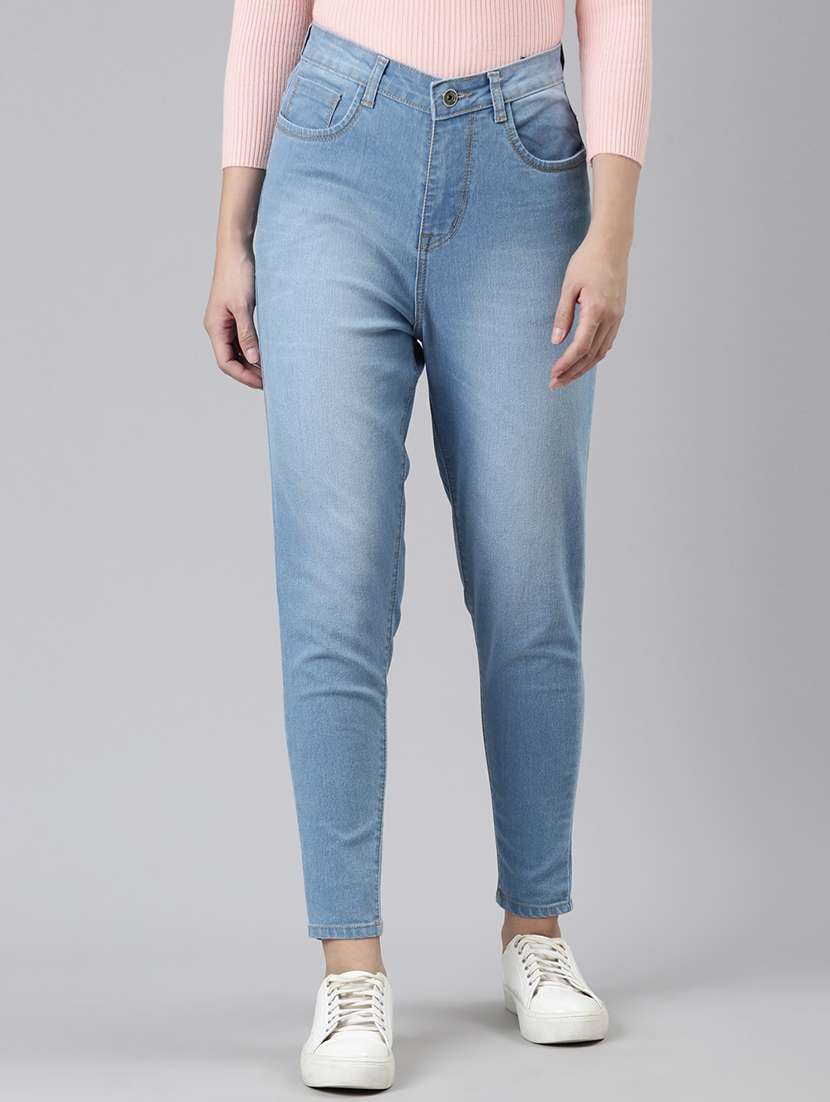 women's plain slim fit jeans - 20011893 -  Zoom Image - 0