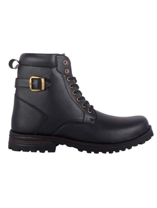 men black lace up boots - 20012190 - Standard Image - 0