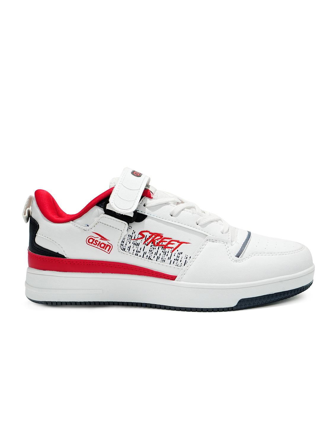 men white lace up sneaker - 20012894 -  Standard Image - 1