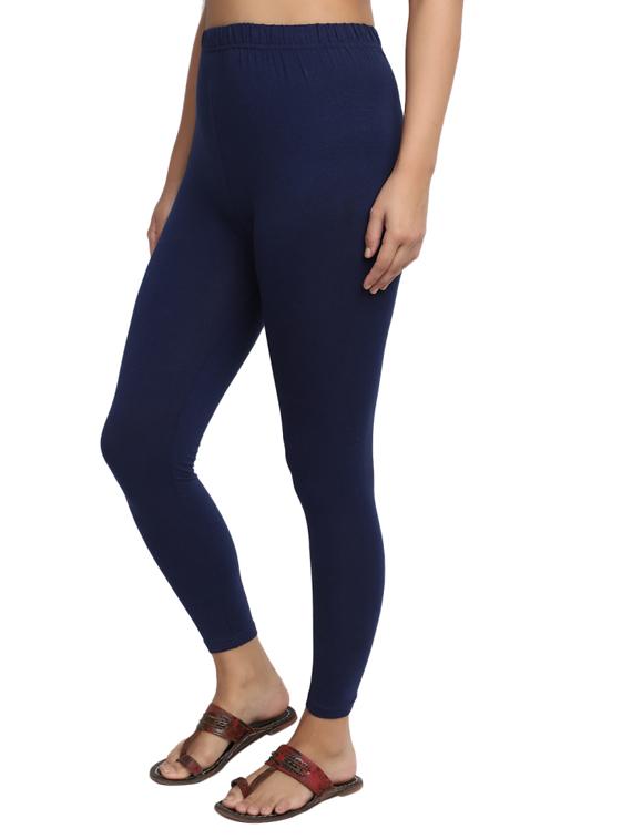 blue cotton leggings - 20013016 - Standard Image - 1