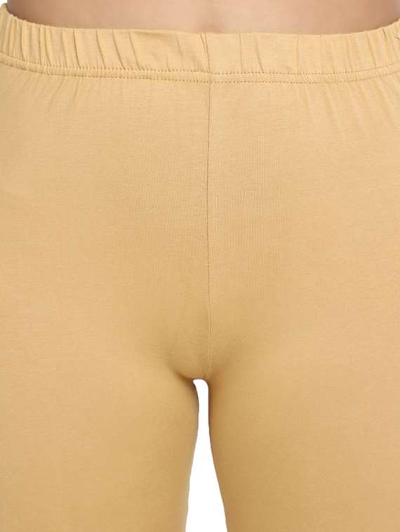 beige cotton leggings - 20013017 -  Standard Image - 4