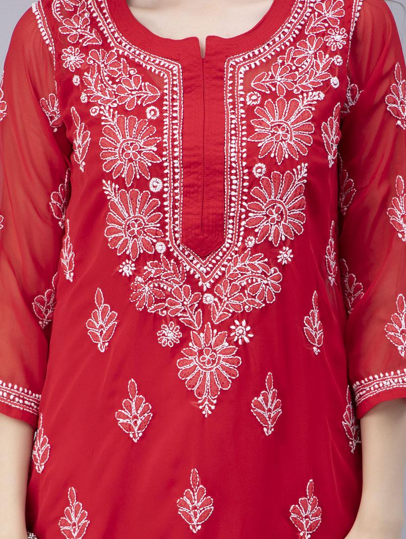 women's straight kurta - 20014482 - Standard Image - 6