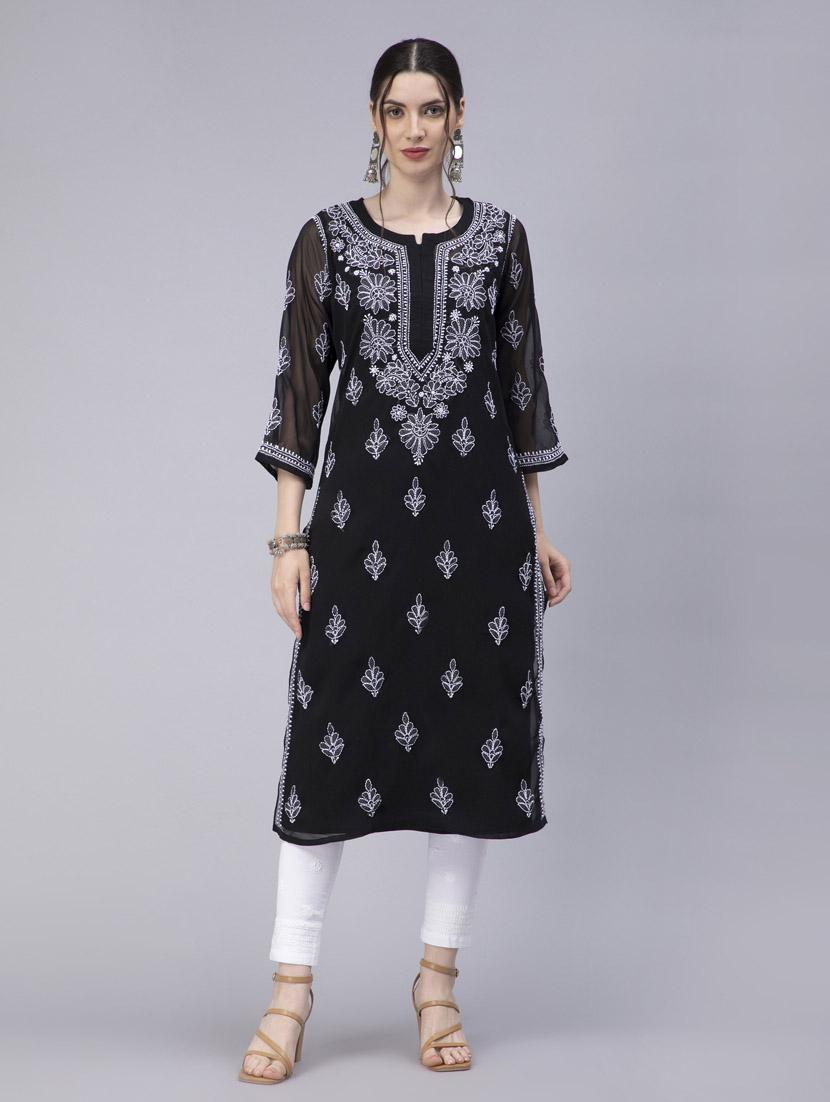 women's straight kurta - 20014484 - Zoom Image - 0