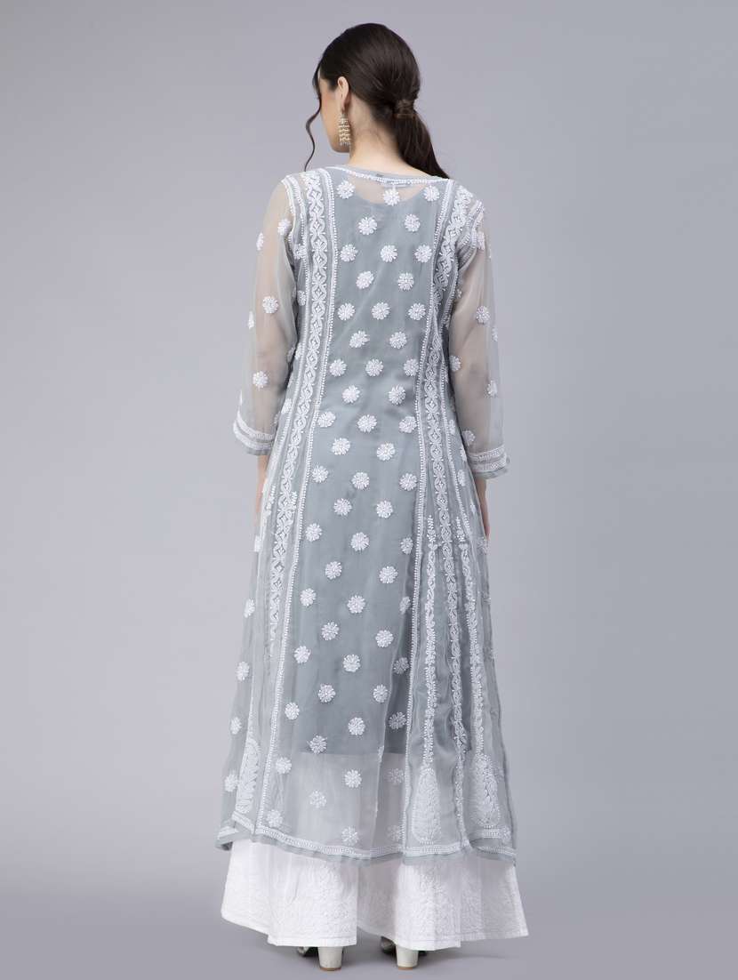 women's asymmetric kurta - 20014489 - Standard Image - 4