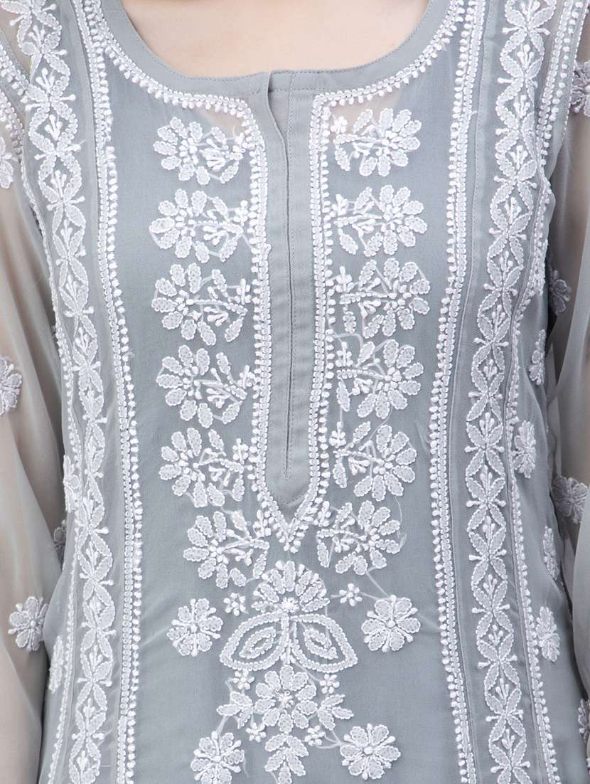 women's asymmetric kurta - 20014489 - Standard Image - 6