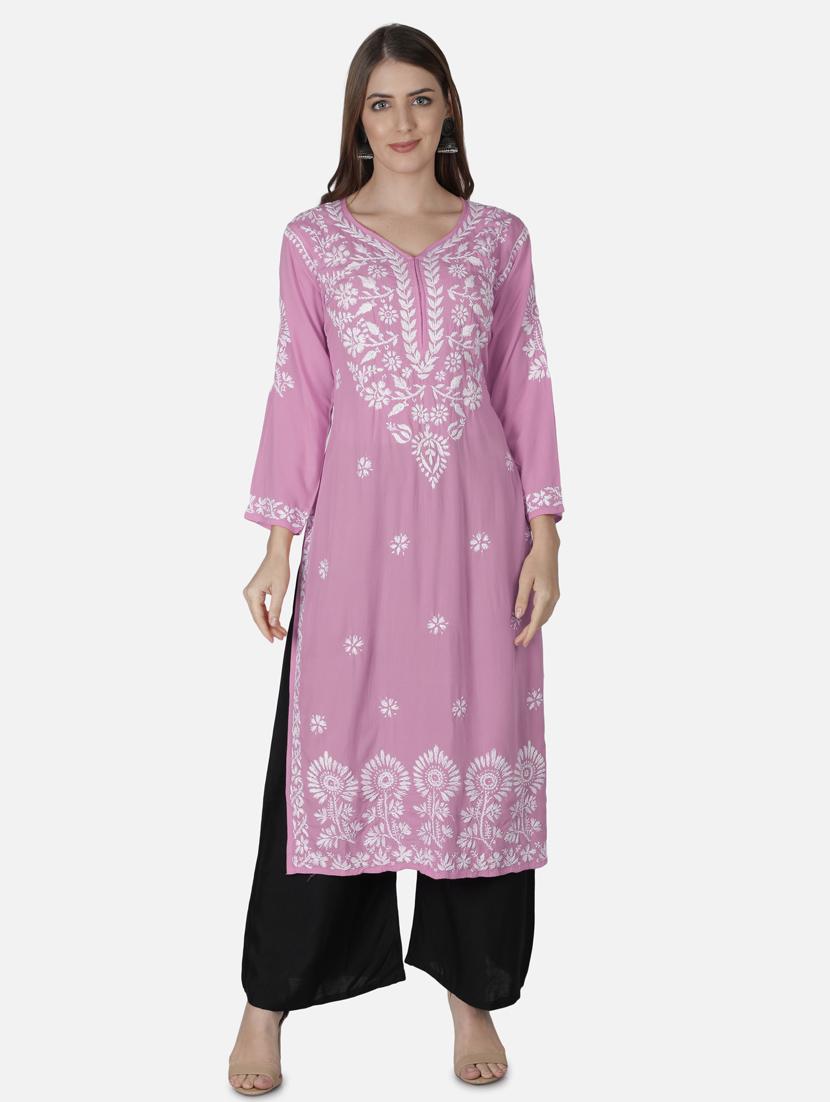 women's straight kurta - 20014492 - Zoom Image - 0
